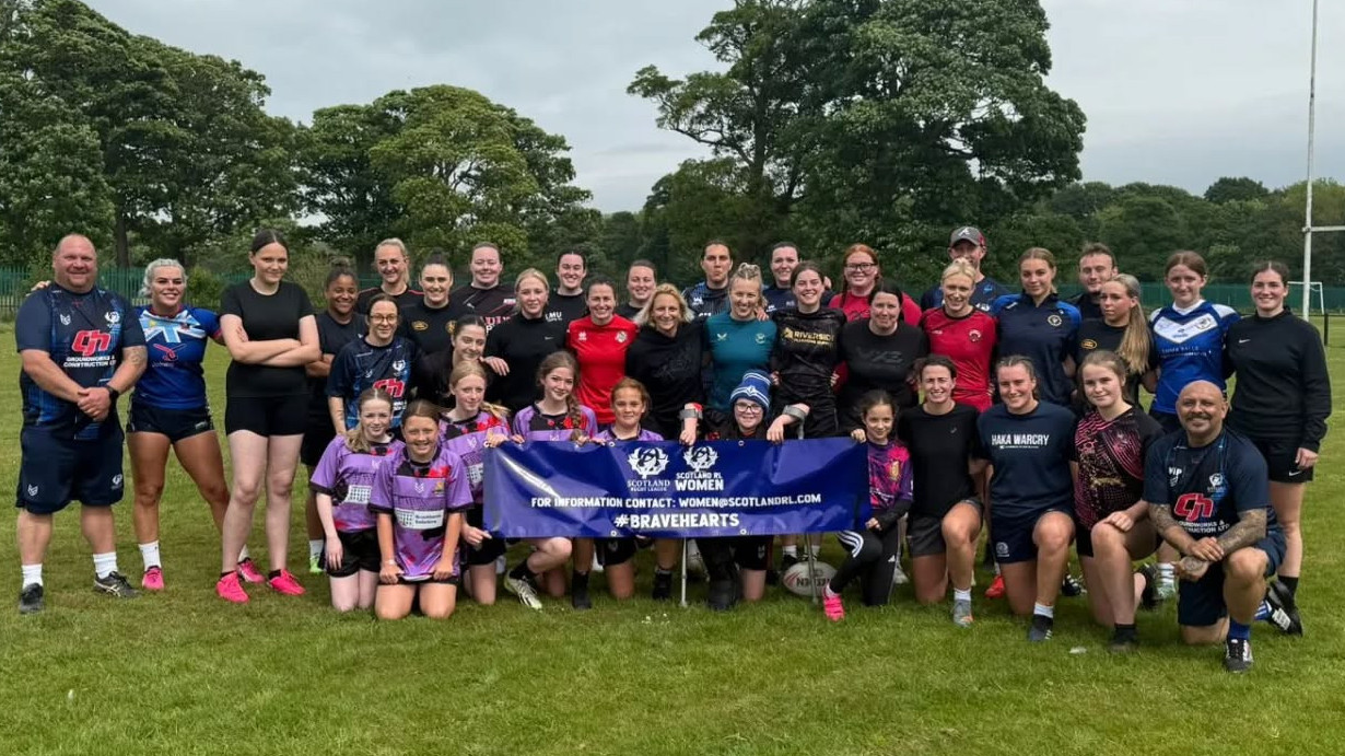 Scotland women training