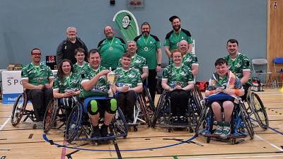 Ireland out to retain Wheelchair Celtic Cup 